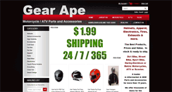 Desktop Screenshot of gearape.com